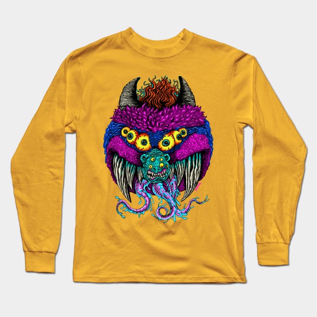 Monster Pet Long Sleeve T-Shirt by Robisrael